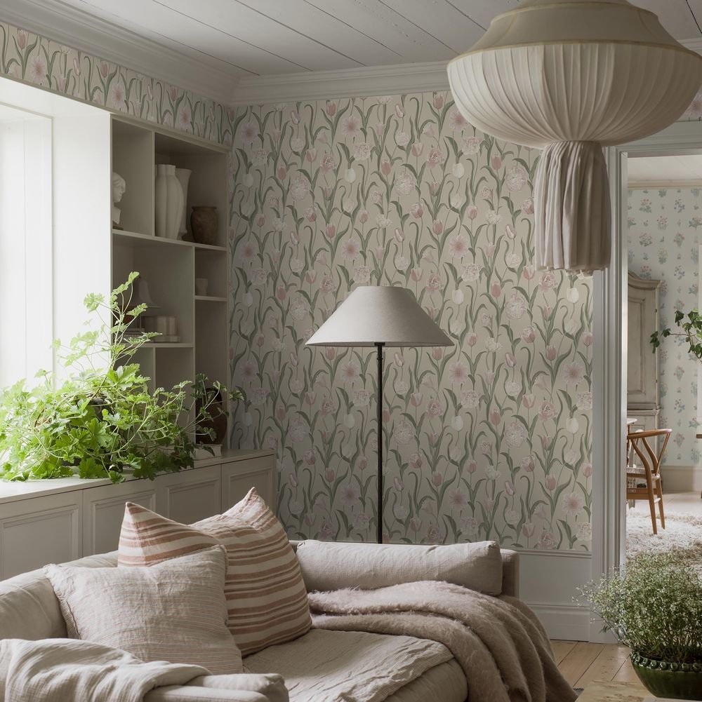 La Belle Epoque Wallpaper - Nude - Boråstapeter - 6970 - Premier Wallcovering