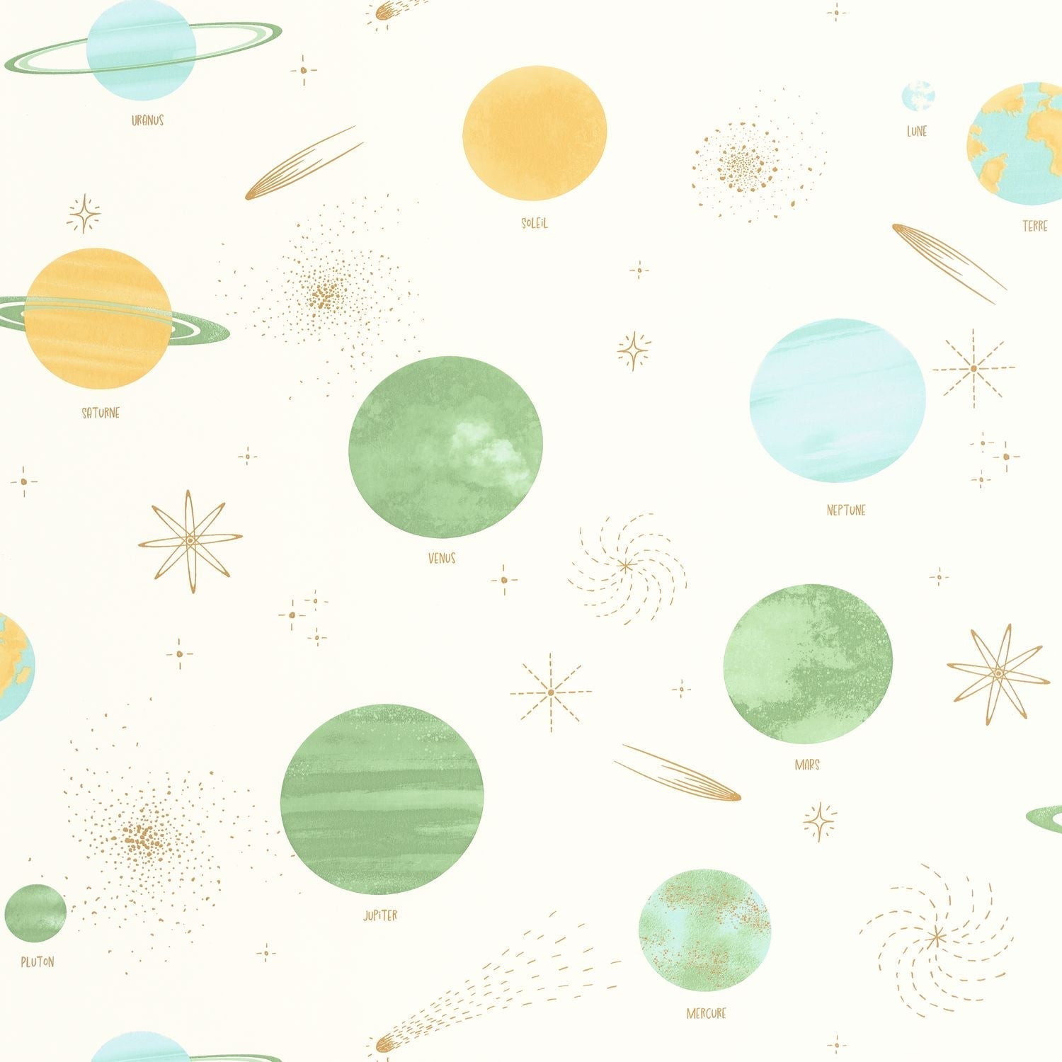 La Voie Lactee Wallpaper - Multicouleurs - Caselio - 105684320