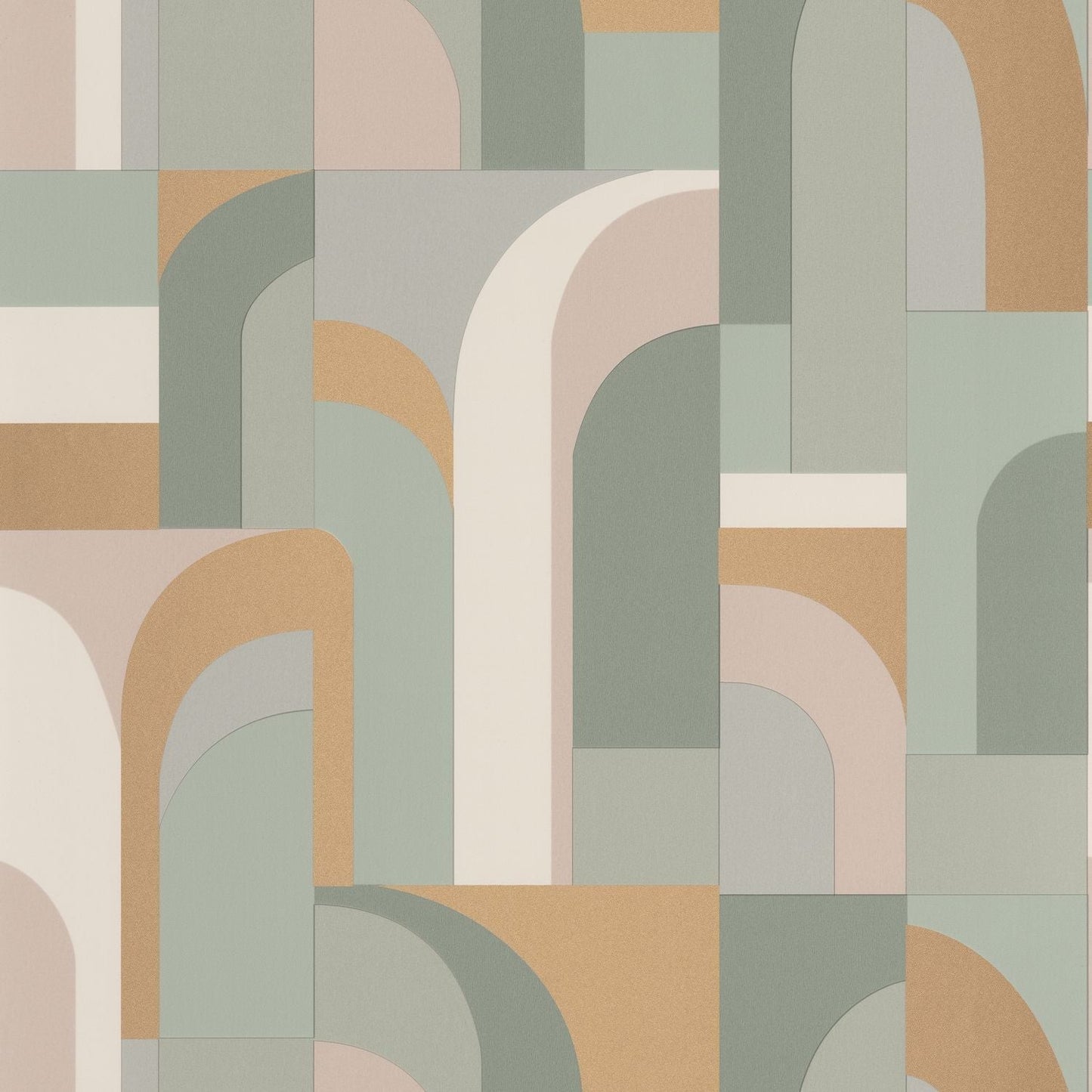 Labyrinth Doors Wallpaper - Amande - Caselio - 102087026