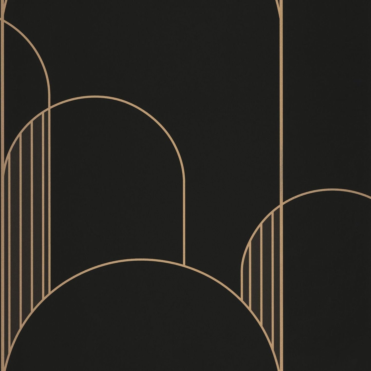 Labyrinth High Walls Wallpaper - Noir - Caselio - 102119022