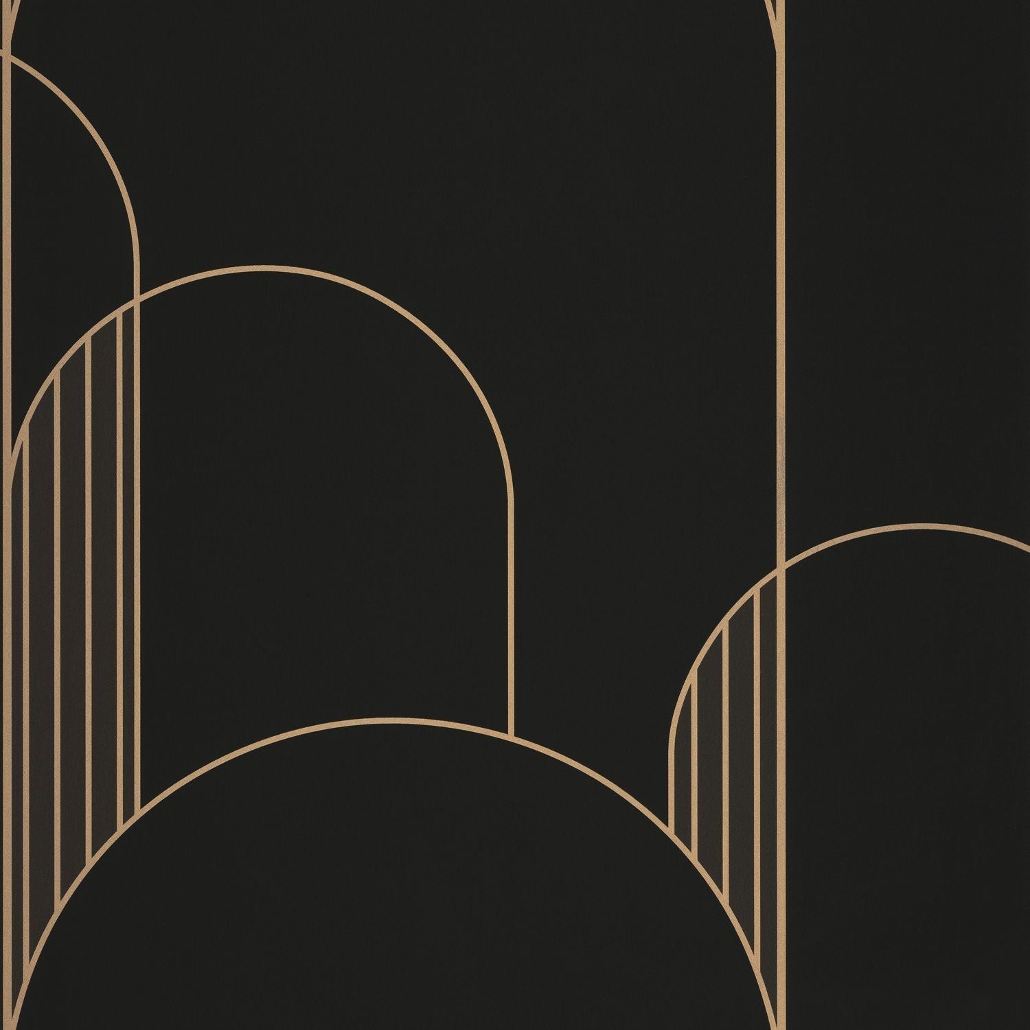 Labyrinth High Walls Wallpaper - Noir - Caselio - 102119022