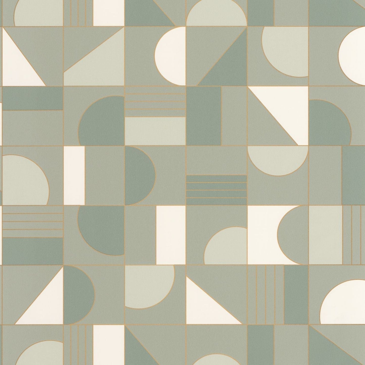 Labyrinth Puzzle Wallpaper - Amande - Caselio - 102107024