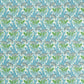 Laceflower Fabric - Garden Green/Lagoon - Morris & Co - 227229 - Premier Wallcovering