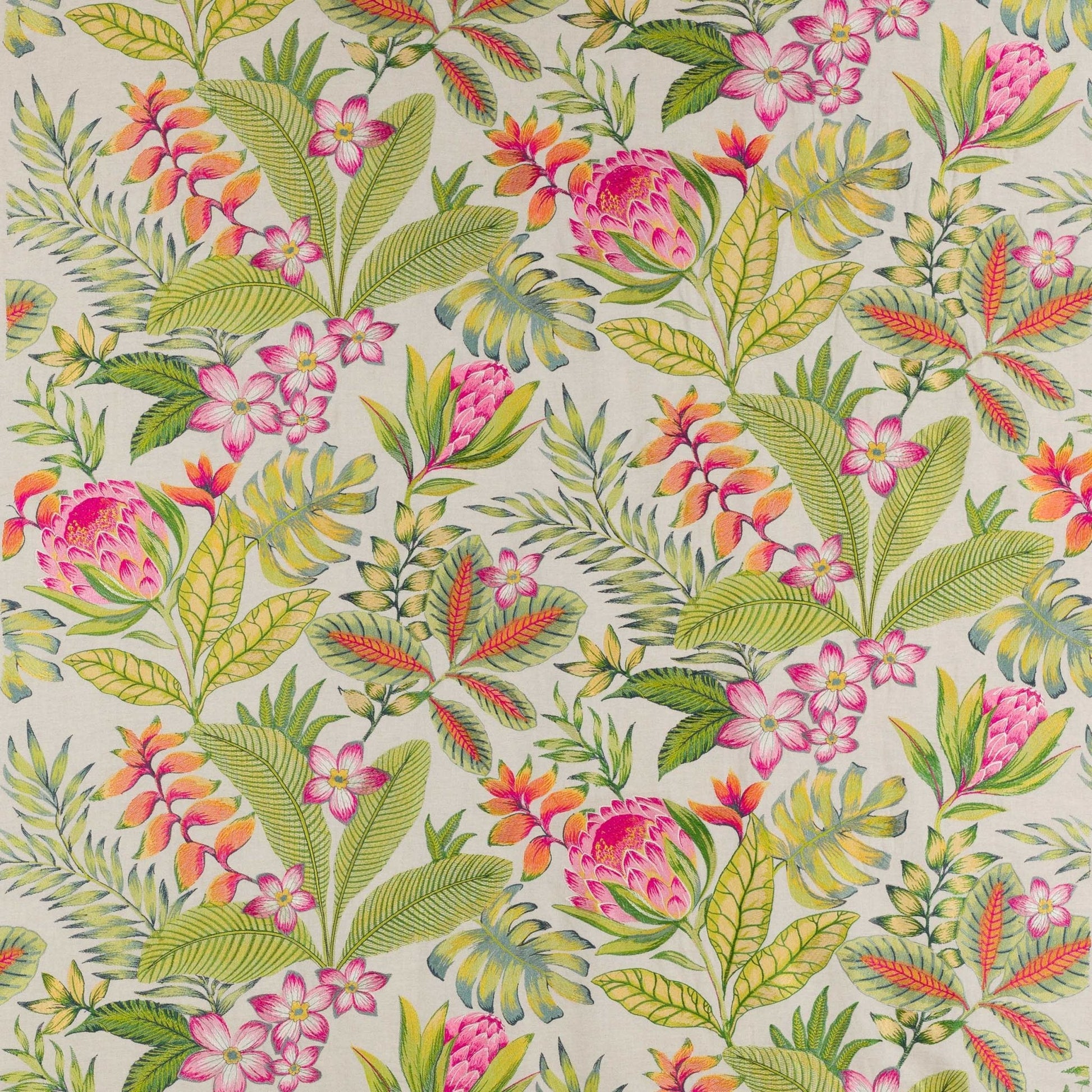Laly Fabric - Hibiscus - Manuel Canovas - M4067-03 - Premier Wallcovering