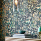 Lamina Wallpaper - Ink/Marine - Harlequin - HM6W112167