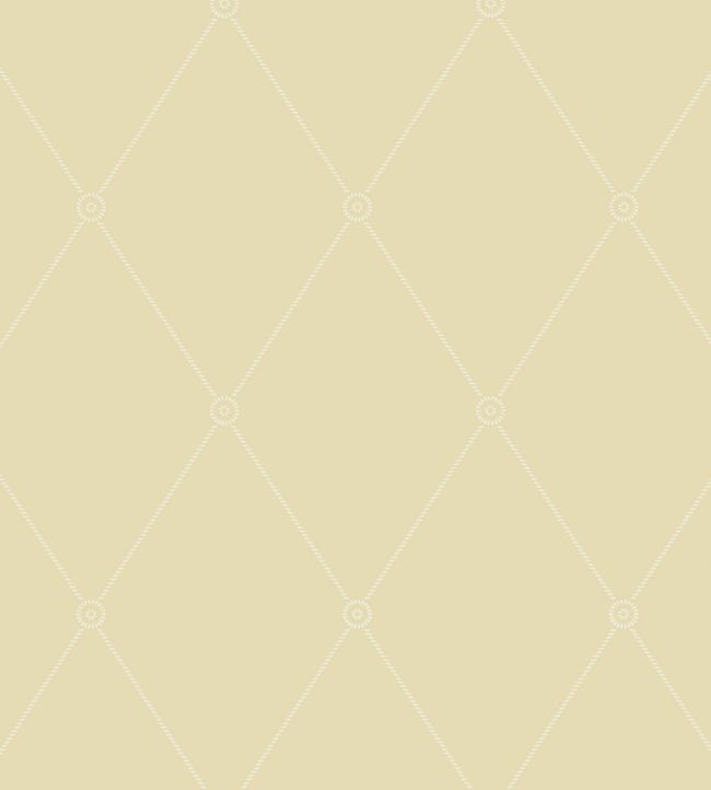 Large Georgian Rope Trellis Wallpaper - Oat - 100/13063 - Cole & Son - Premier Wallcovering