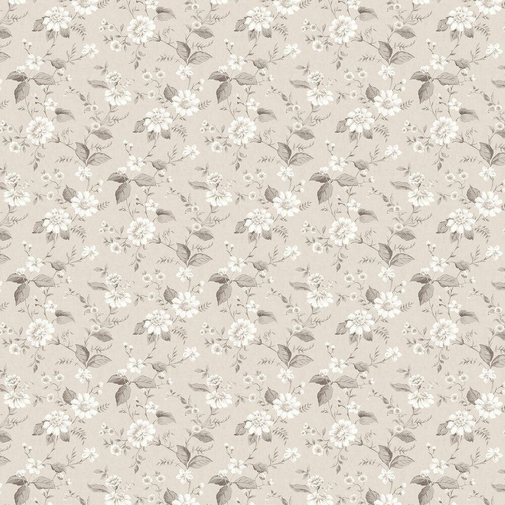 Laura´s Cottage Wallpaper - Pastel Brown - Boråstapeter - 3575 - Premier Wallcovering