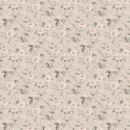 Laura´s Cottage Wallpaper - Pink - Boråstapeter - 3572 - Premier Wallcovering