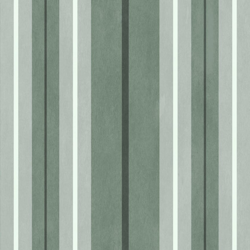 Lauriston Stripe Wallpaper - Verdigris - House of Hackney - 1-WA-LAS-DI-VER-XXX