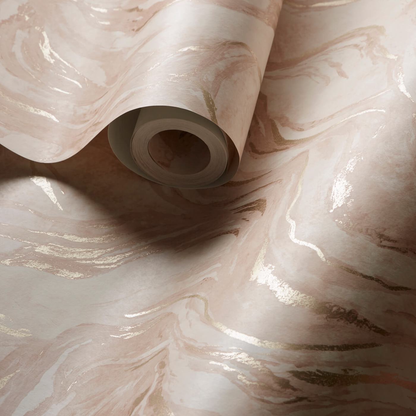 Lavico Wallpaper - Blush - Clarke & Clarke - W0168/01 - Premier Wallcovering