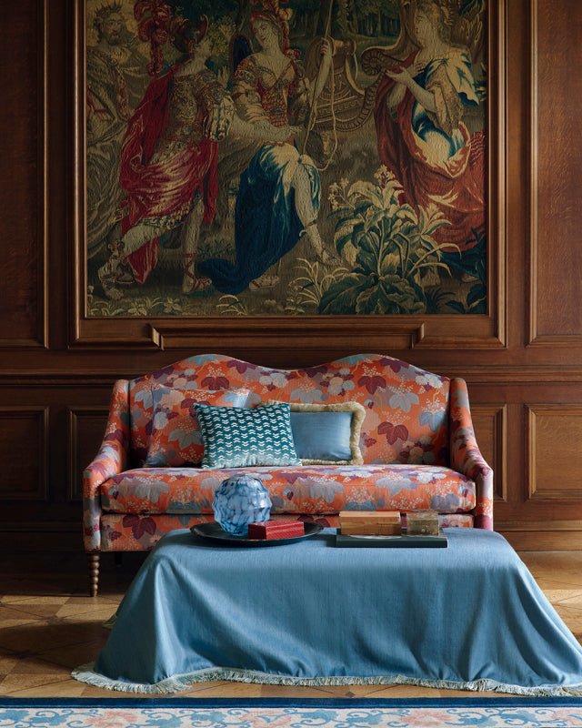 Lazare Fabric - Agave - Manuel Canovas - M4131-24 - Premier Wallcovering