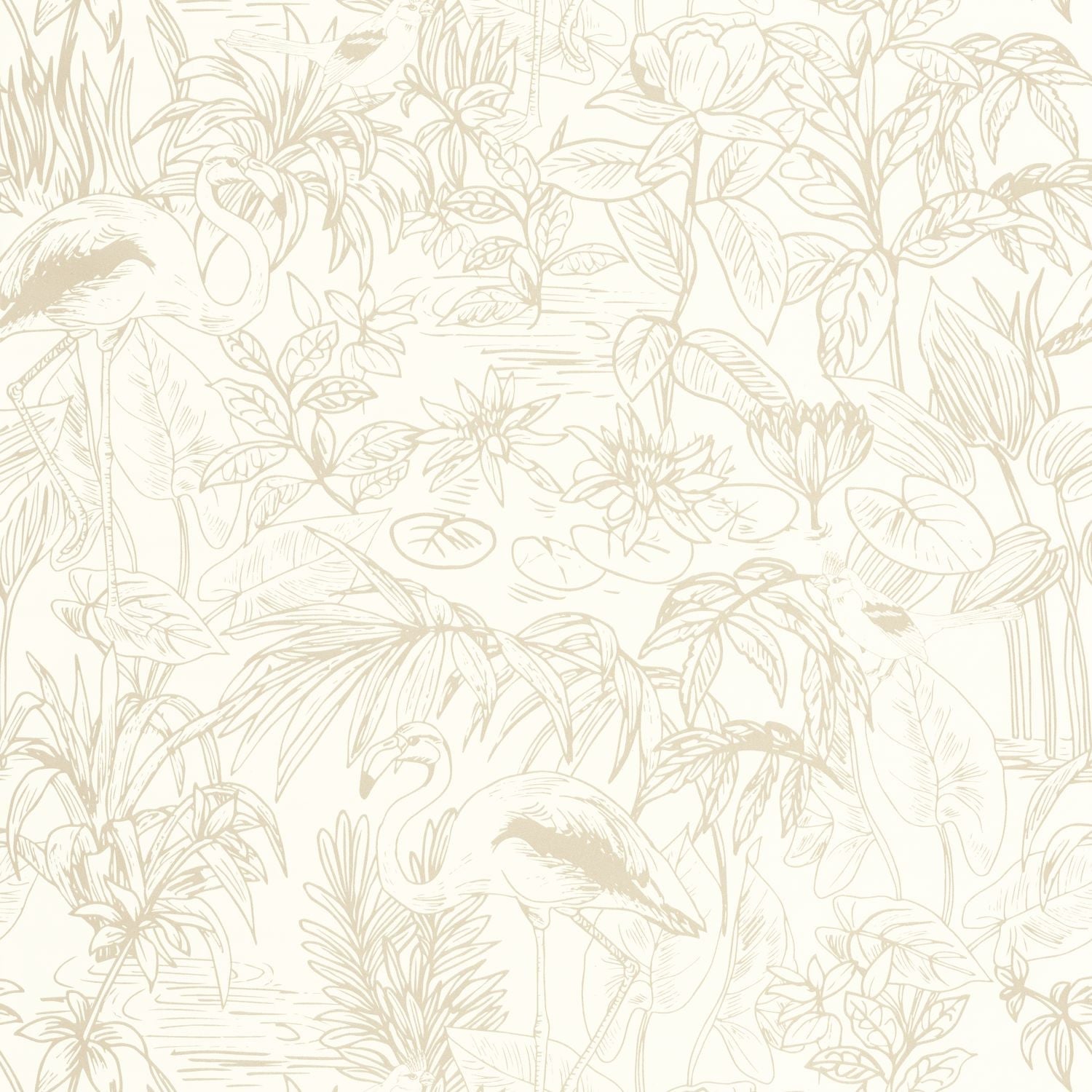 Le Cap Wallpaper - Beige Irise - Caselio - 103930204