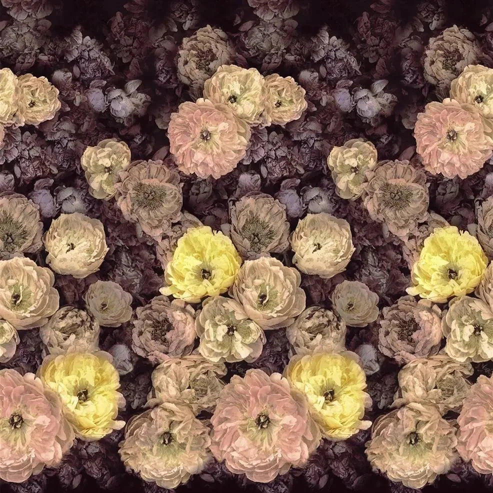 Le Poeme De Fleurs Wallpaper - Rosewood - PDG1107/01 - Designers Guild