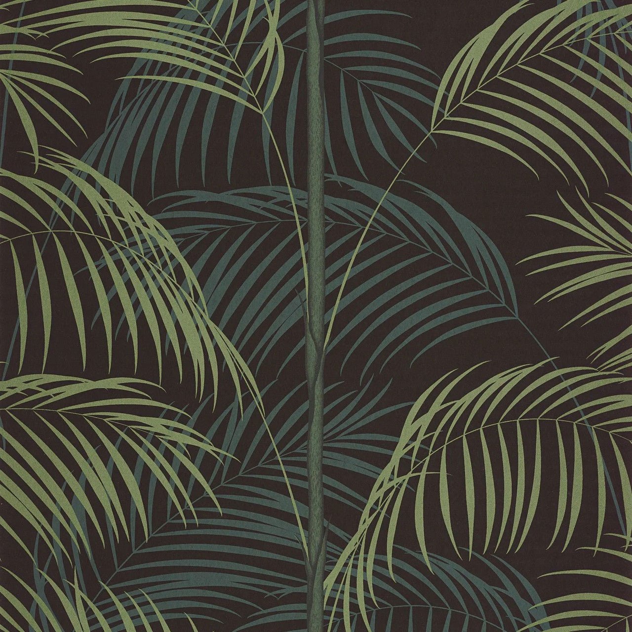 Le Tout Paris Annees Folles Wallpaper - Vert Canopee - Casadeco - 201037810 - Premier Wallcovering