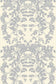 Leaf Superwide Wallpaper - Silver on Ivory - Timorous Beasties - SWP/LEF/IVY/02 - Premier Wallcovering