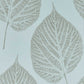 Leaf Wallpaper - Sky/Gilver - Harlequin - HTEW112610 - Premier Wallcovering
