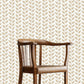 Leaf Wiggle Wallpaper - Stepping Stone - Skirting White - Josephine Munsey - LEA-036-043 - Premier Wallcovering