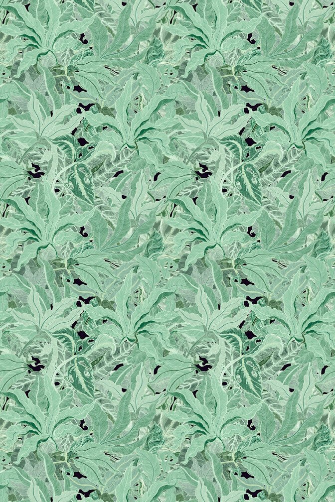 Leaforia Wallpaper - Serpentine - Timorous Beasties - JNGL/LFRA/SMM/02 - Premier Wallcovering