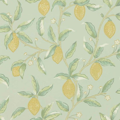 Lemon Tree Wallpaper - Sage - Morris & Co - 216673 - Morris Wallpaper