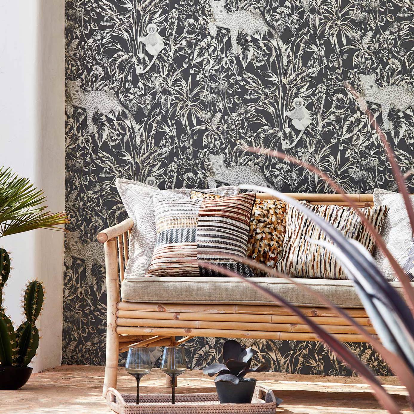 Lengau Wallpaper - Oyster - Harlequin - HMIW112250 - Premier Wallcovering