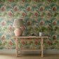 Lent Lily Wallpaper - Plum/Bayleaf - Morris & Co - 217596 - Premier Wallcovering