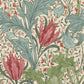 Lent Lily Wallpaper - Plum/Bayleaf - Morris & Co - 217596 - Premier Wallcovering