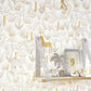 Leon Rose & Nino Wallpaper - Beige - Casadeco - 85641618 - Premier Wallcovering