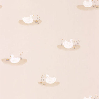 Leonie Rose & Nino Wallpaper - Beige - Casadeco - 85491212 - Premier Wallcovering