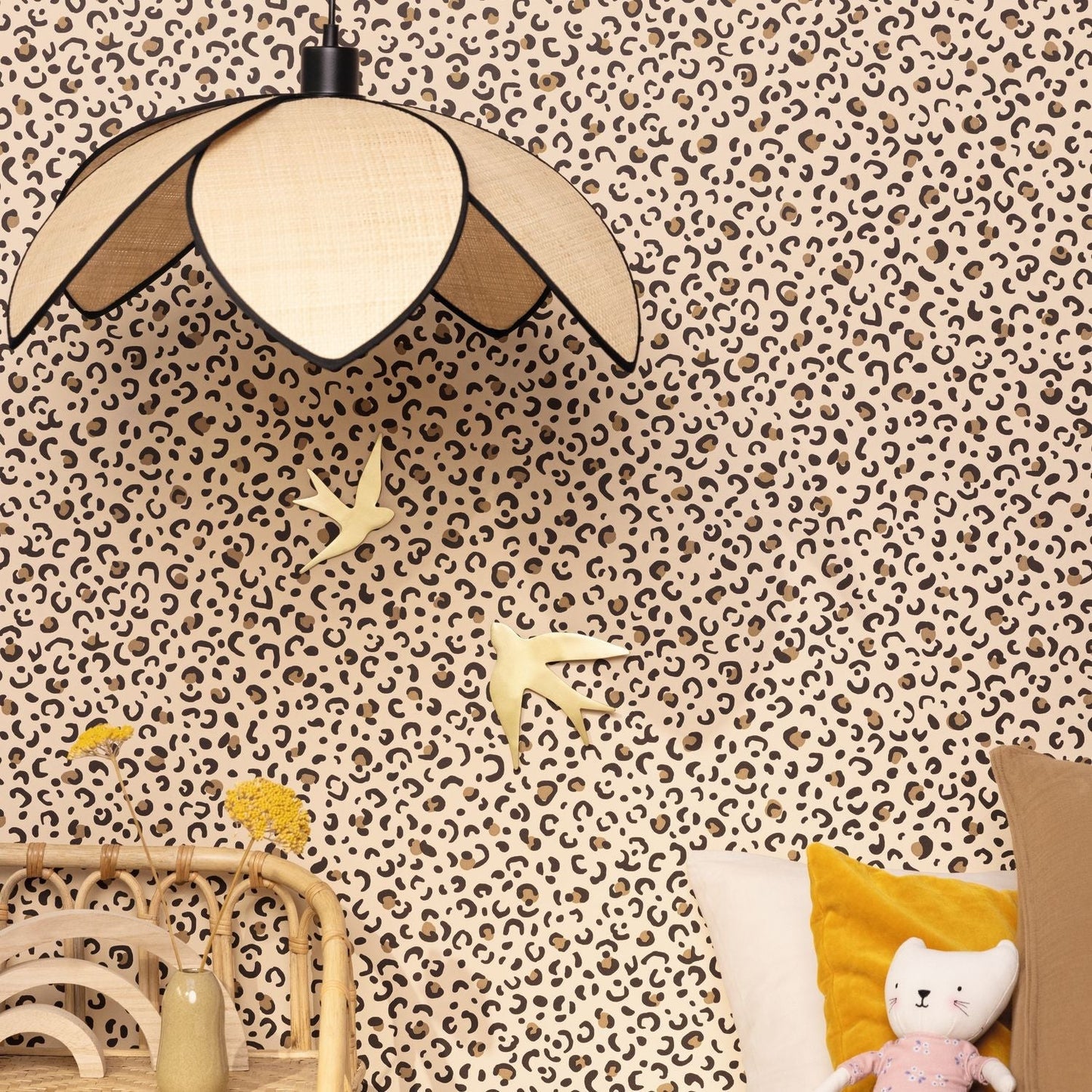 Leonne Wallpaper - Naturel - Caselio - 104451216