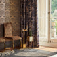 Leopardo Wallpaper - Antique/Noir - Clarke & Clarke - W0141/01 - Premier Wallcovering
