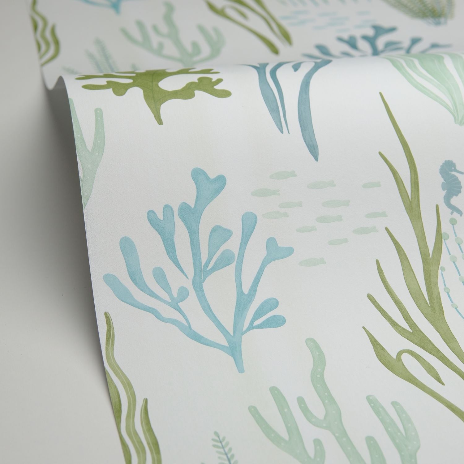 Les Fonds Marins Wallpaper - Bleu - Caselio - 105817160