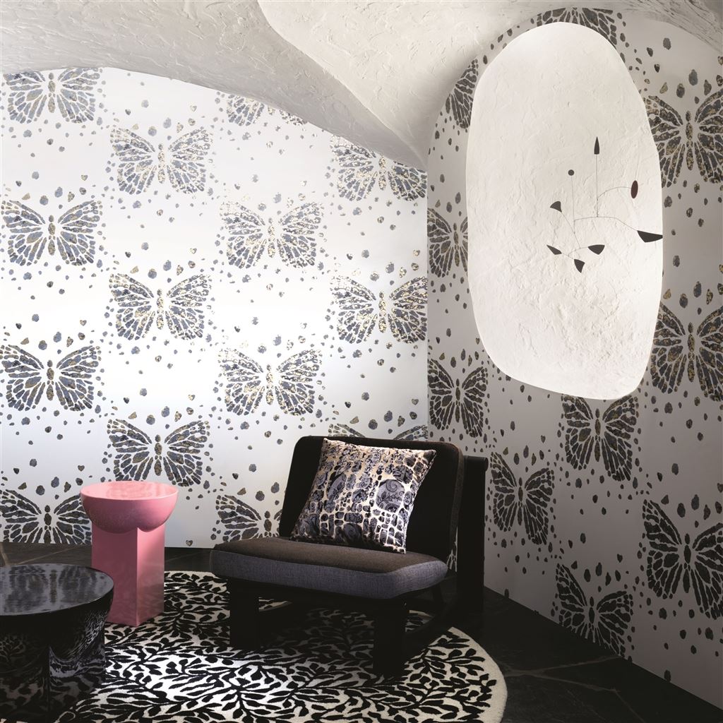 Les Messagers Wallpaper - Dore - Christian Lacroix - PCL7026/01 - Premier Wallcovering