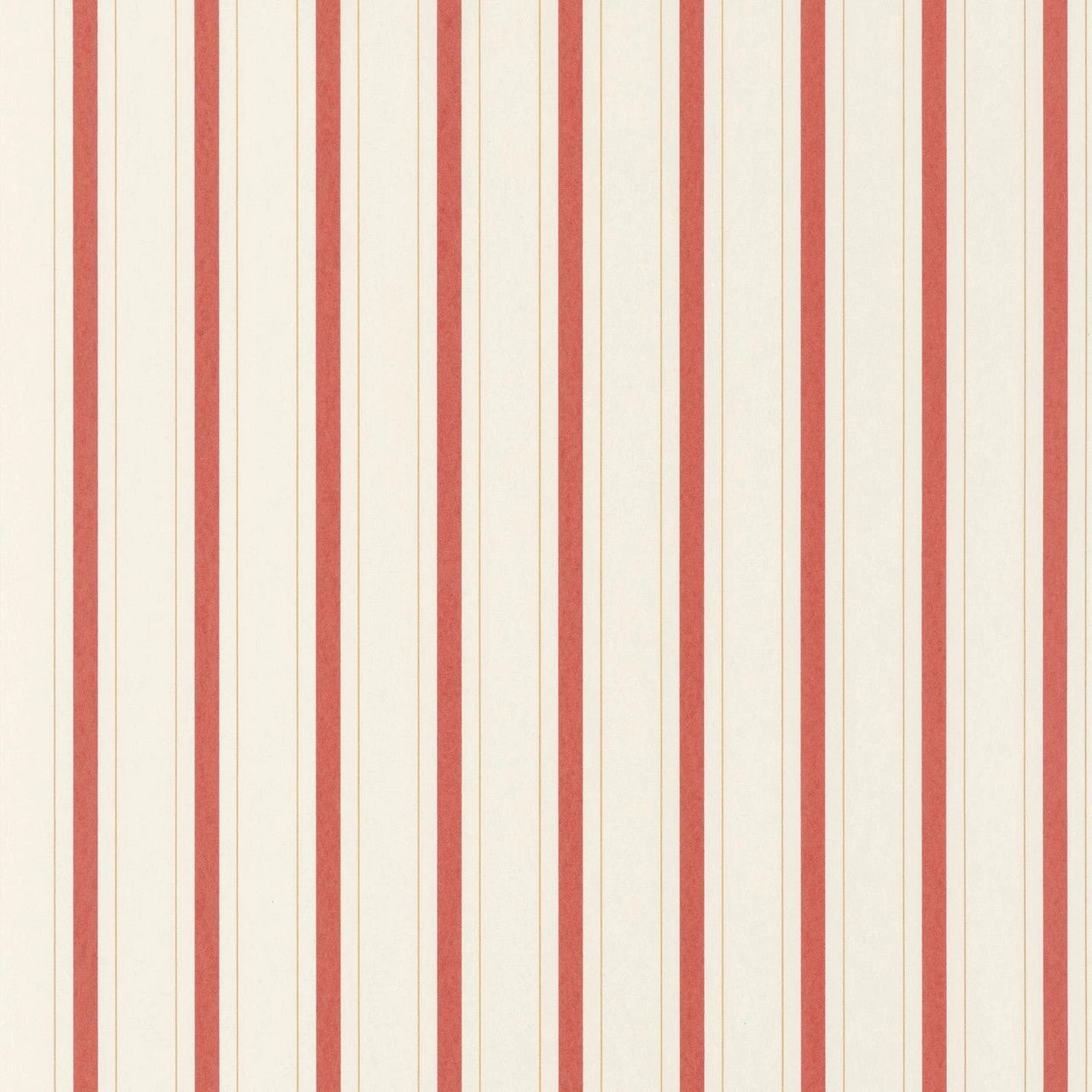 Les Rayures Fontainbleau Wallpaper - Rouge Carmin - Casadeco - 81578225 - Premier Wallcovering