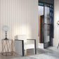 Les Rayures Louise Wallpaper - Blanc - Casadeco - 28880203 - Premier Wallcovering