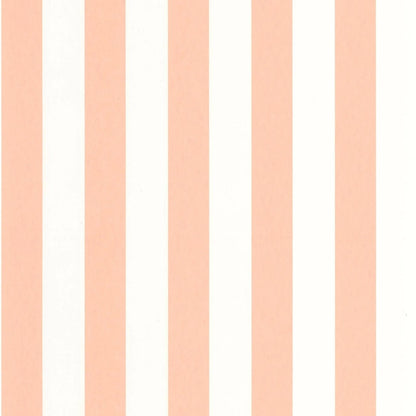 Les Rayures Olympe Wallpaper - Melon - Casadeco - 87434480 - Premier Wallcovering