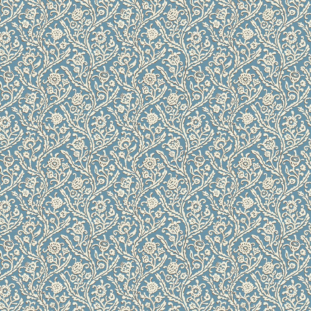Letti Wallpaper - Cyan - Josephine Munsey - JMW-104461 - Premier Wallcovering