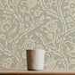Letti Wallpaper - Soft Blue - Josephine Munsey - JMW-104481 - Premier Wallcovering