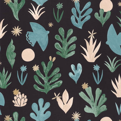 Liberte Wallpaper - Emeraude - Caselio - 102177192