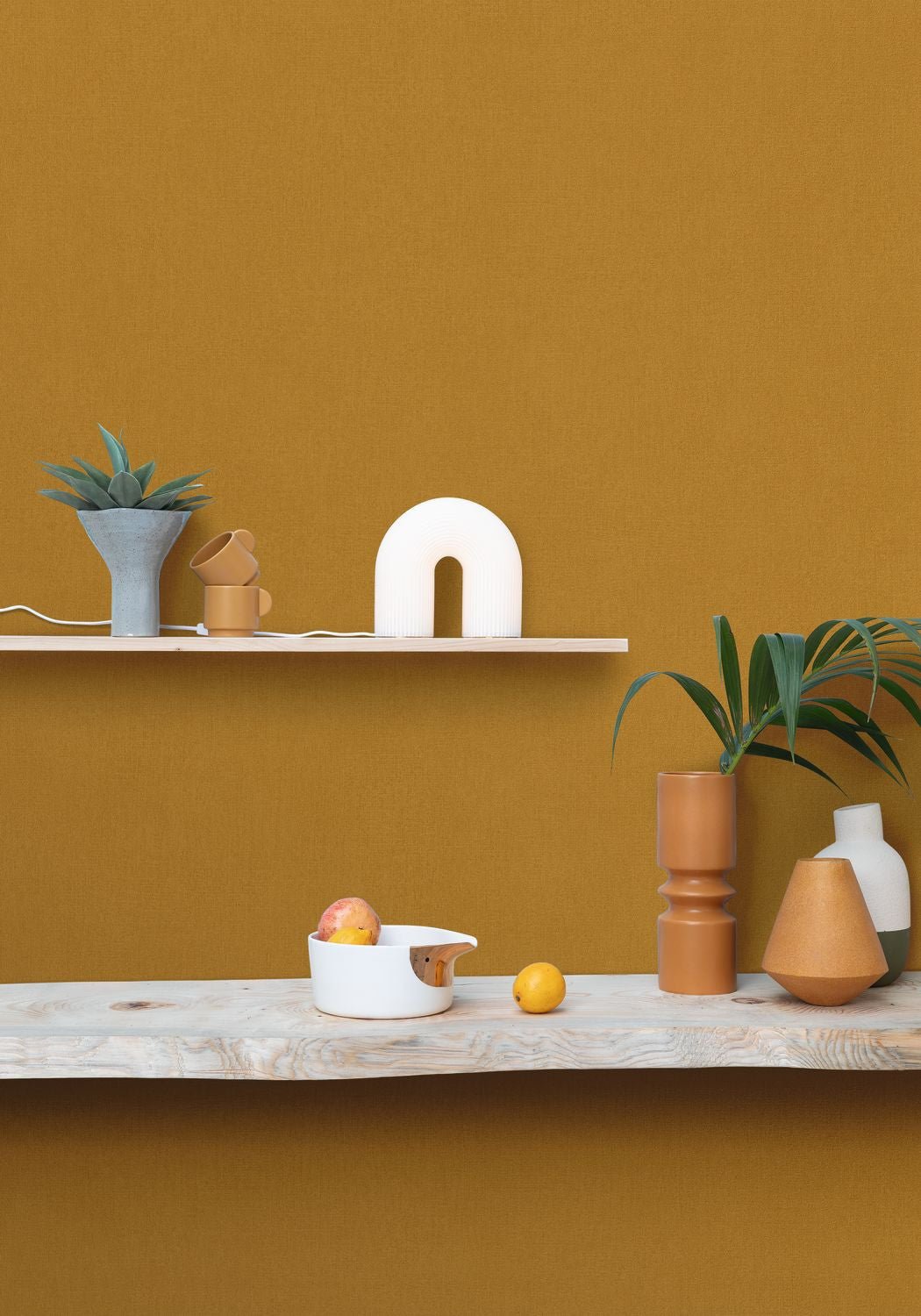 Life Wallpaper - Ocre - Caselio - 64522029