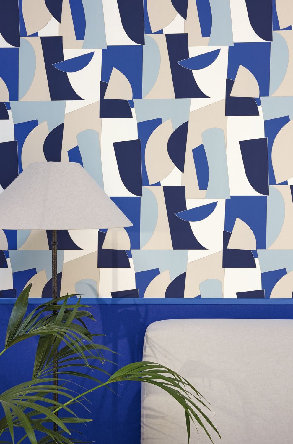 Life Wallpaper - Bleu Electrique - Caselio - 64526445