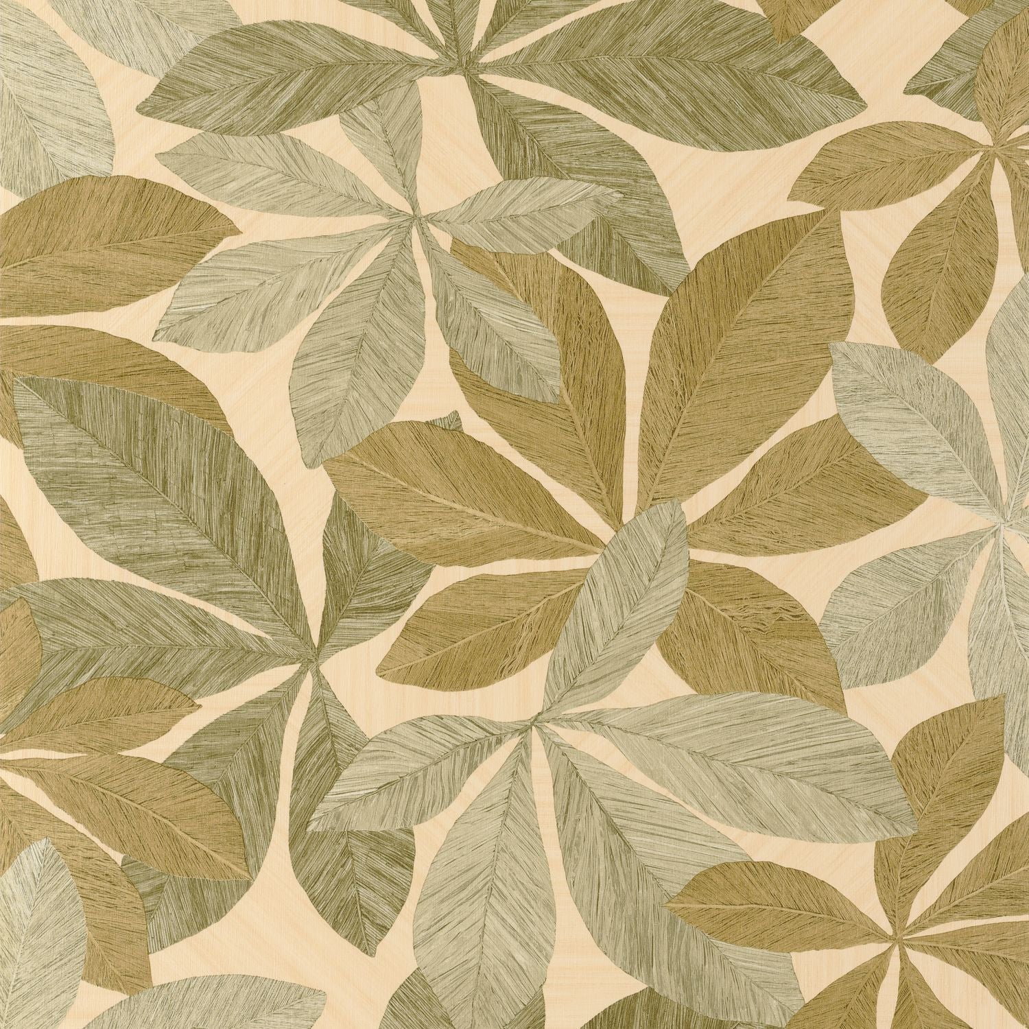 Lignaria Wallpaper - Vert - Caselio - 106837070