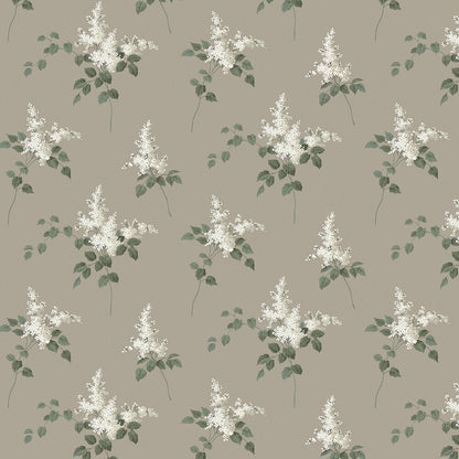 Lilacs Wallpaper - Taupe - Boråstapeter - 7667 - Premier Wallcovering