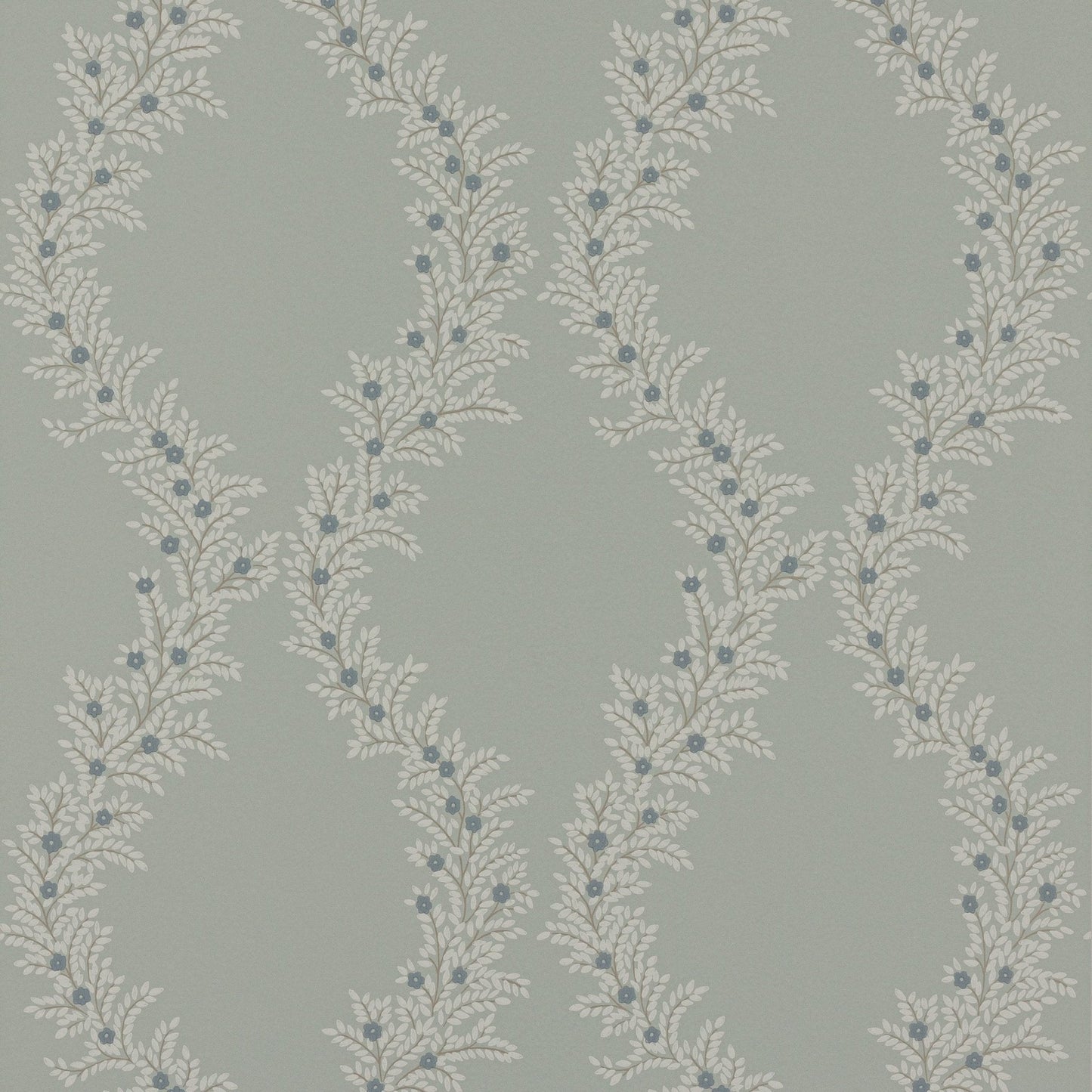 Liliana Wallpaper - Old Blue - Colefax & Fowler - W7019 - 04 - Premier Wallcovering