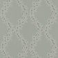 Liliana Wallpaper - Old Blue - Colefax & Fowler - W7019 - 04 - Premier Wallcovering