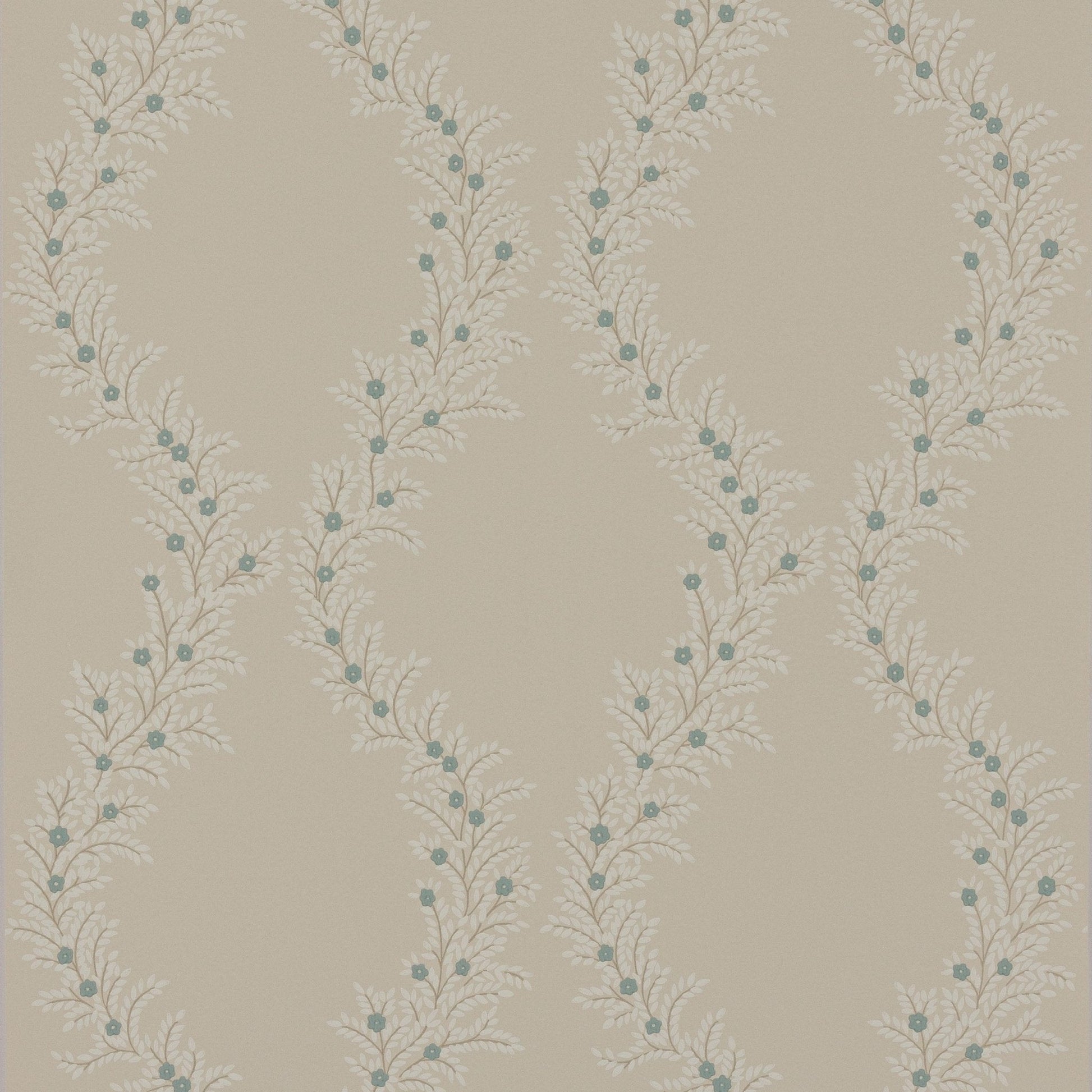 Liliana Wallpaper - Cream - Colefax & Fowler - W7019 - 02 - Premier Wallcovering