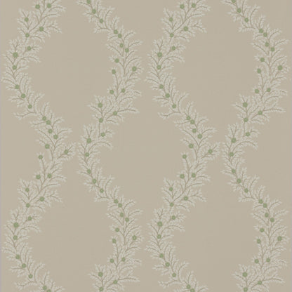Liliana Wallpaper - Ivory - Colefax & Fowler - W7019 - 01 - Premier Wallcovering