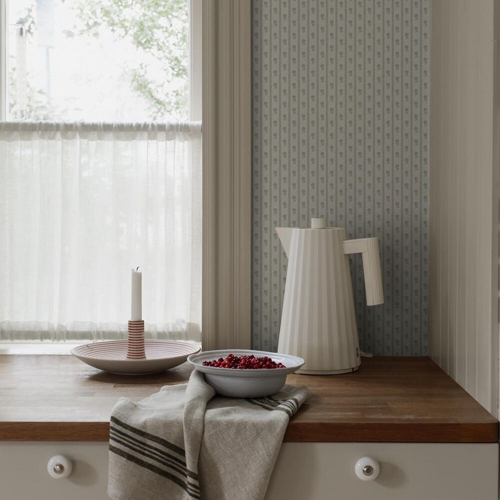 Lilla Lyckan Wallpaper - Sage - Boråstapeter - 6954 - Premier Wallcovering