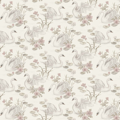 Lily Swan Wallpaper - Ivory - Boråstapeter - 6924 - Premier Wallcovering