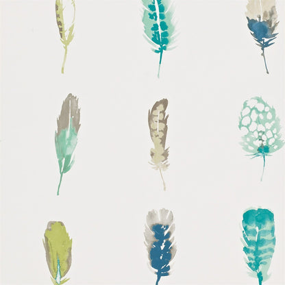 Limosa Wallpaper - Lagoon / Zest / Gooseberry - Harlequin - HAMA111074