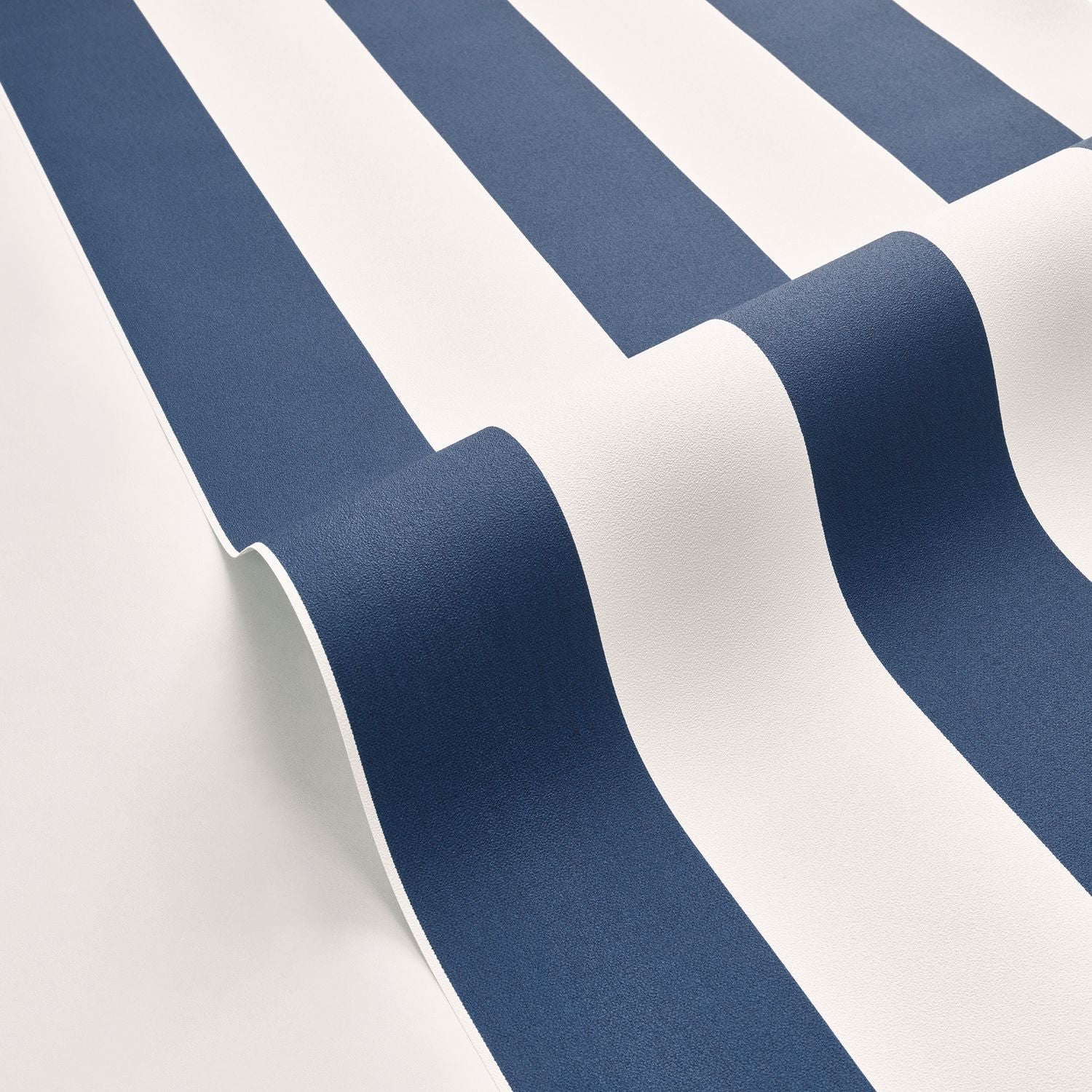 Linen Lines Wallpaper - Bleu Marine - Caselio - 104046269